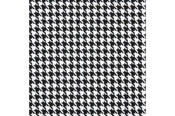 Set med 2 matstolar Luana - Svart, Vit/Polyester - Möbler - Fåtölj & stolar - Matstol & köksstol