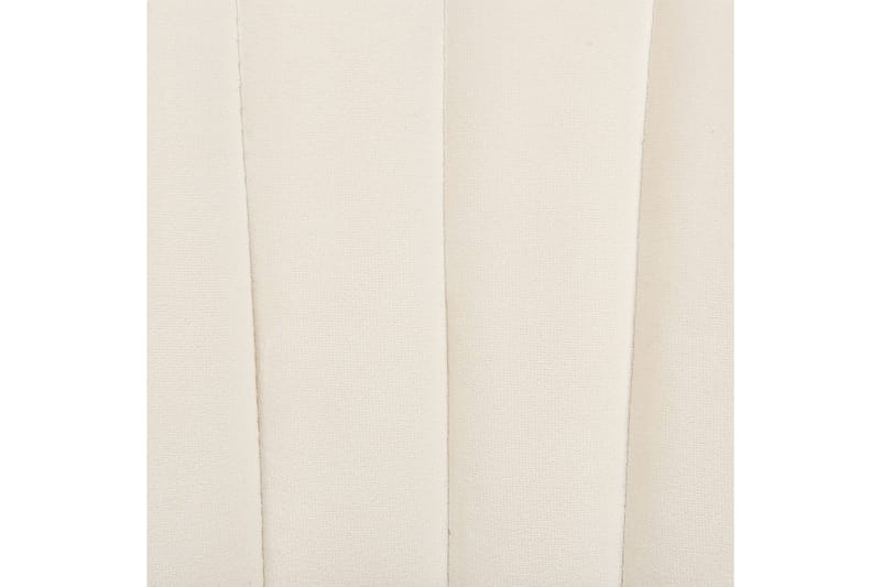 Set med 2 matstolar Mariposa - Krämvit, Svart/Sammet - Möbler - Fåtölj & stolar - Matstol & köksstol