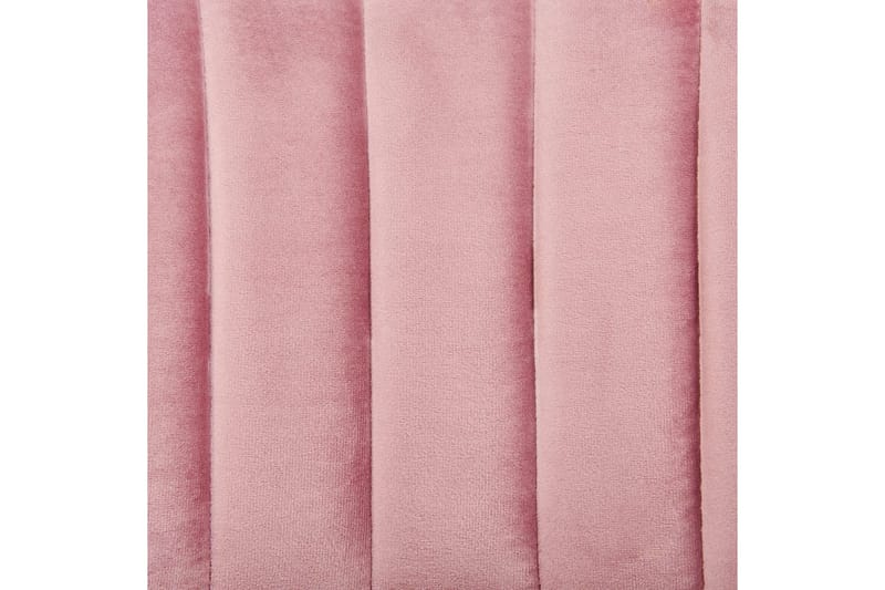 Set med 2 matstolar Mariposa - Rosa, Svart/Sammet - Möbler - Fåtölj & stolar - Matstol & köksstol