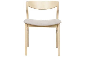 Set med 2 matstolar Maroa - Ljus trä, beige - Möbler - Fåtölj & stolar - Matstol & köksstol