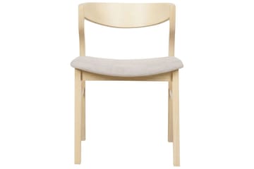Set med 2 matstolar Maroa - Ljus trä, beige - Möbler - Fåtölj & stolar - Matstol & köksstol