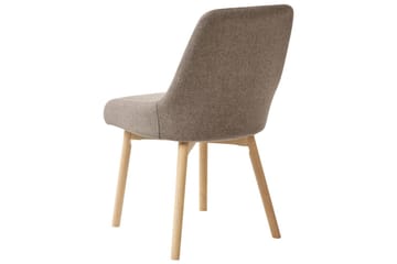 Set med 2 matstolar Melfort - Brunt, ljust trä - Möbler - Fåtölj & stolar - Matstol & köksstol