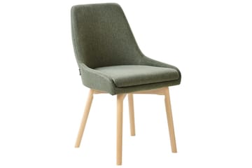 Set med 2 matstolar Melfort - Grönt, ljust trä - Möbler - Fåtölj & stolar - Matstol & köksstol