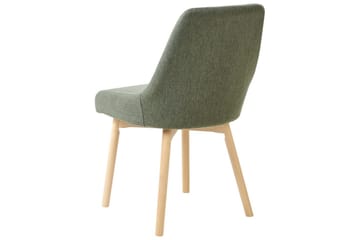 Set med 2 matstolar Melfort - Grönt, ljust trä - Möbler - Fåtölj & stolar - Matstol & köksstol