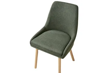 Set med 2 matstolar Melfort - Grönt, ljust trä - Möbler - Fåtölj & stolar - Matstol & köksstol