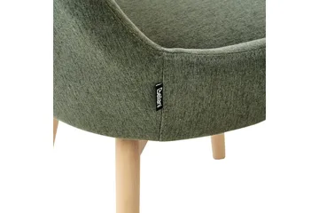 Set med 2 matstolar Melfort - Grönt, ljust trä - Möbler - Fåtölj & stolar - Matstol & köksstol