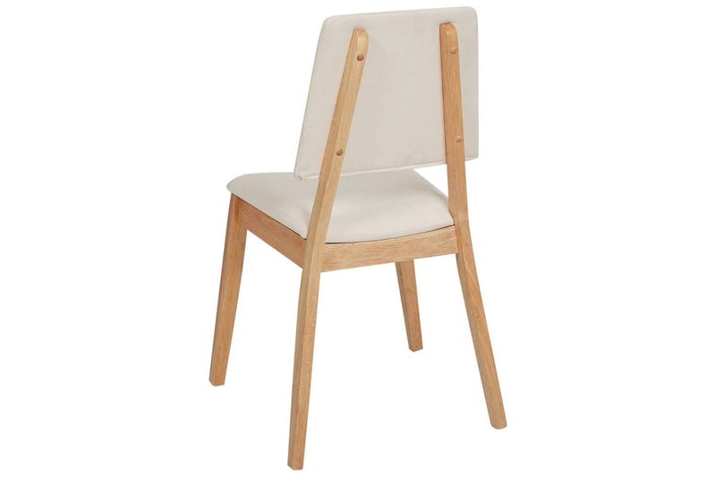Set med 2 matstolar Merrill - Ljus trä, beige - Möbler - Fåtölj & stolar - Matstol & köksstol
