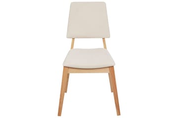 Set med 2 matstolar Merrill - Ljus trä, beige - Möbler - Fåtölj & stolar - Matstol & köksstol