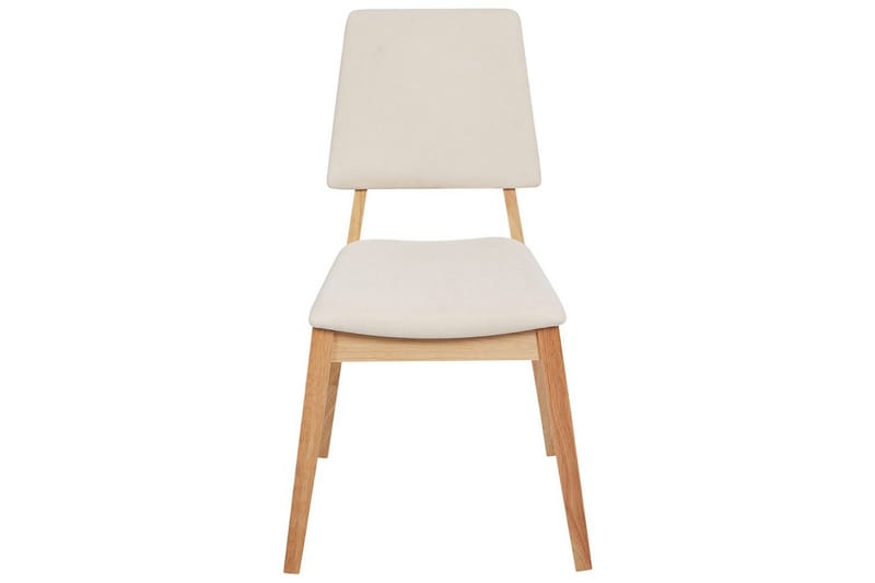 Set med 2 matstolar Merrill - Ljus trä, beige - Möbler - Fåtölj & stolar - Matstol & köksstol