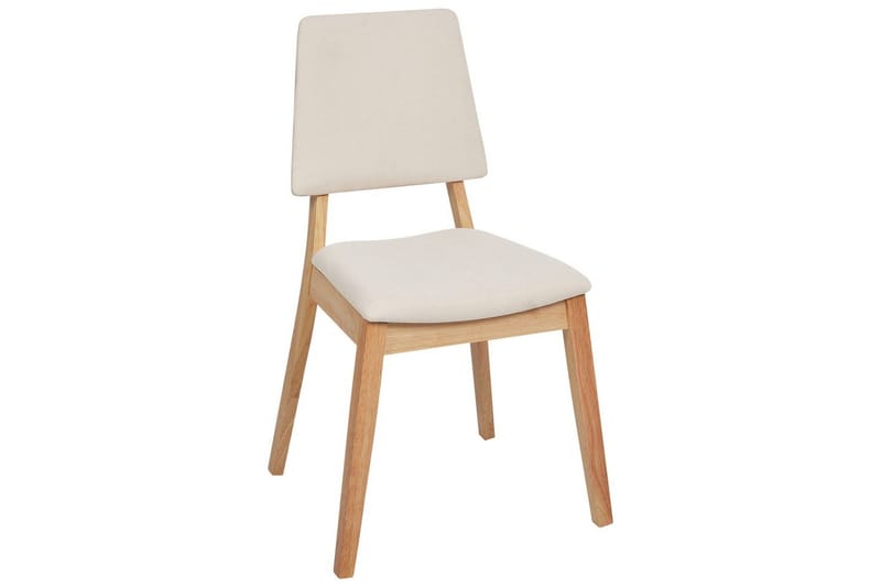 Set med 2 matstolar Merrill - Ljus trä, beige - Möbler - Fåtölj & stolar - Matstol & köksstol