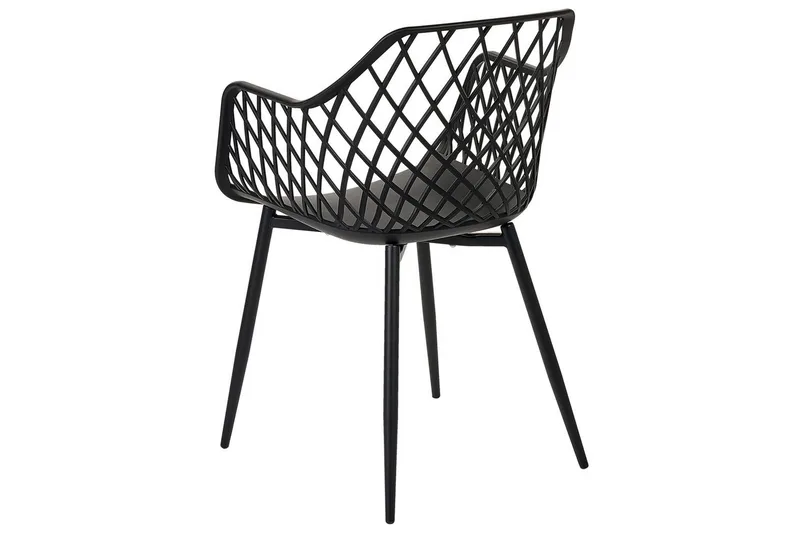 Set med 2 matstolar Nashua ll - Svart - Möbler - Fåtölj & stolar - Matstol & köksstol