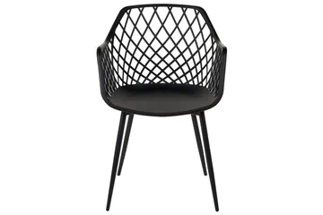 Set med 2 matstolar Nashua ll - Svart - Möbler - Fåtölj & stolar - Matstol & köksstol