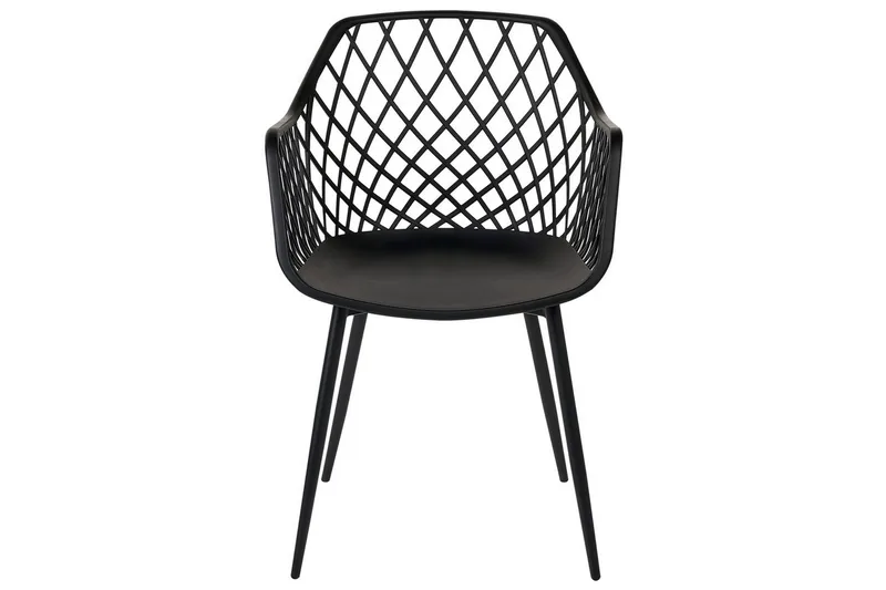 Set med 2 matstolar Nashua ll - Svart - Möbler - Fåtölj & stolar - Matstol & köksstol