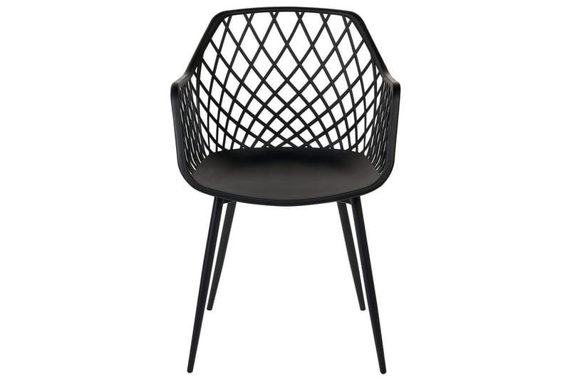 Set med 2 matstolar Nashua ll - Svart - Möbler - Fåtölj & stolar - Matstol & köksstol