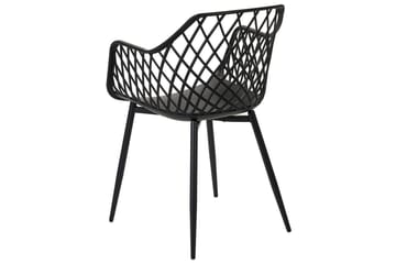 Set med 2 matstolar Nashua ll - Svart - Möbler - Fåtölj & stolar - Matstol & köksstol