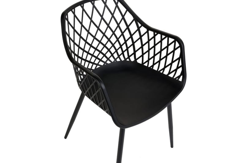 Set med 2 matstolar Nashua ll - Svart - Möbler - Fåtölj & stolar - Matstol & köksstol