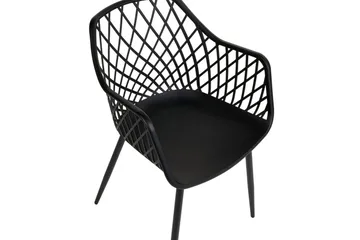 Set med 2 matstolar Nashua ll - Svart - Möbler - Fåtölj & stolar - Matstol & köksstol