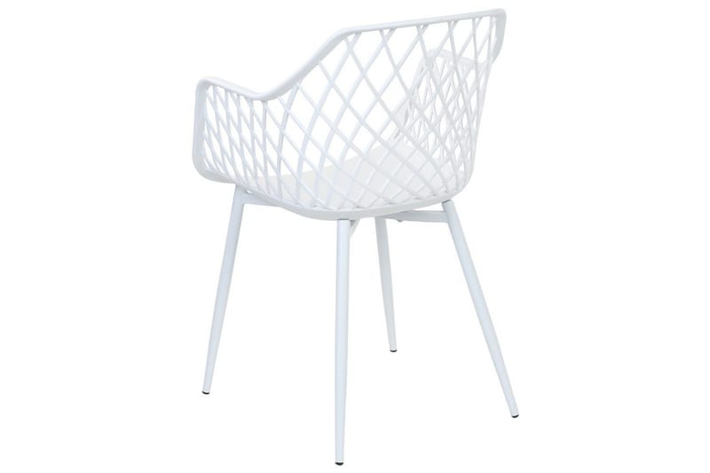 Set med 2 matstolar Nashua ll - Vit - Möbler - Fåtölj & stolar - Matstol & köksstol