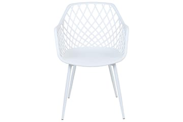 Set med 2 matstolar Nashua ll - Vit - Möbler - Fåtölj & stolar - Matstol & köksstol