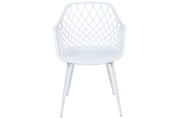 Set med 2 matstolar Nashua ll - Vit - Möbler - Fåtölj & stolar - Matstol & köksstol