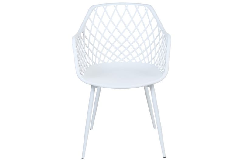 Set med 2 matstolar Nashua ll - Vit - Möbler - Fåtölj & stolar - Matstol & köksstol