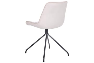 Set med 2 matstolar Navasota - Beige - Möbler - Fåtölj & stolar - Matstol & köksstol