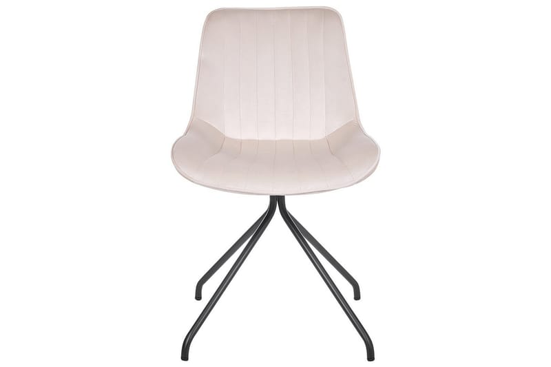 Set med 2 matstolar Navasota - Beige - Möbler - Fåtölj & stolar - Matstol & köksstol