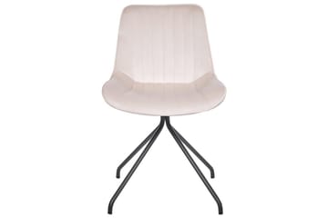 Set med 2 matstolar Navasota - Beige - Möbler - Fåtölj & stolar - Matstol & köksstol