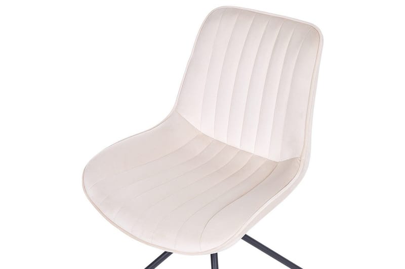 Set med 2 matstolar Navasota - Beige - Möbler - Fåtölj & stolar - Matstol & köksstol