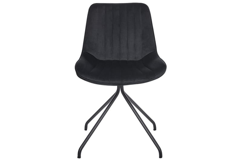 Set med 2 matstolar Navasota - Svart - Möbler - Fåtölj & stolar - Matstol & köksstol