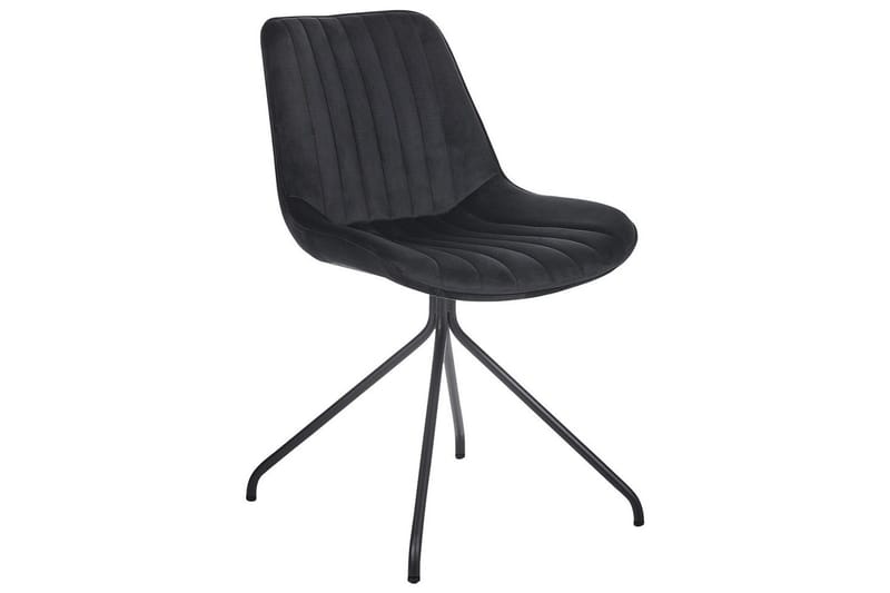 Set med 2 matstolar Navasota - Svart - Möbler - Fåtölj & stolar - Matstol & köksstol