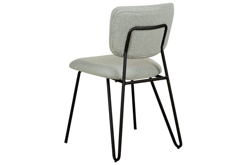 Set med 2 matstolar Nelko - Grön, Svart - Möbler - Fåtölj & stolar - Matstol & köksstol