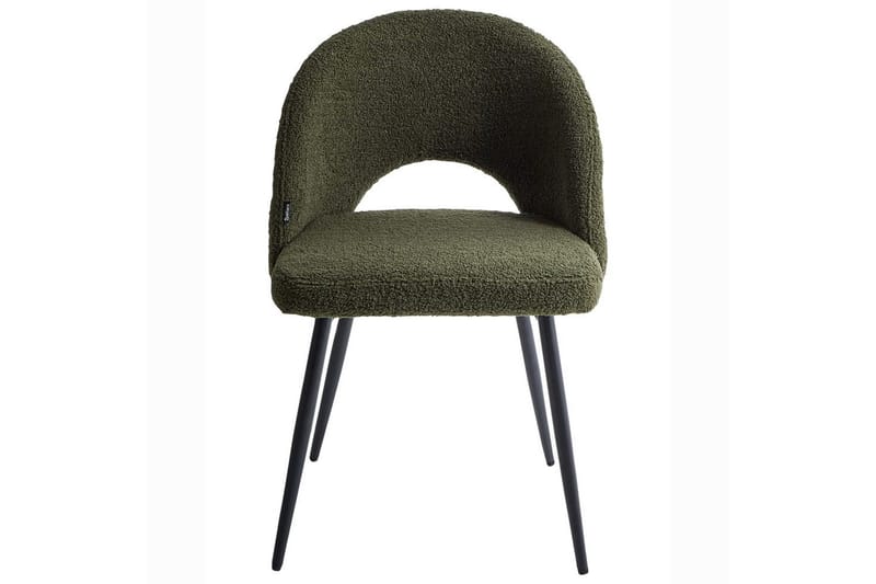 Set med 2 matstolar Onaga - Grön, Svart - Möbler - Fåtölj & stolar - Matstol & köksstol