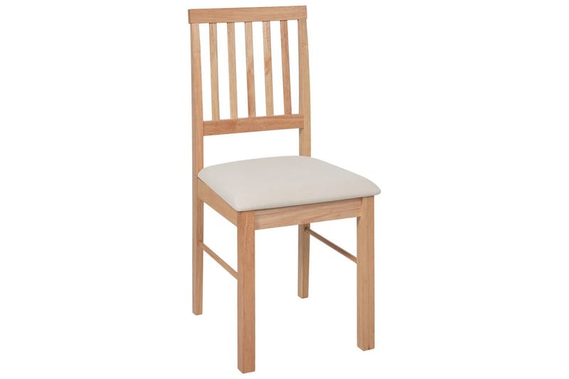 Set med 2 matstolar Orono - Ljus trä, beige - Möbler - Fåtölj & stolar - Matstol & köksstol