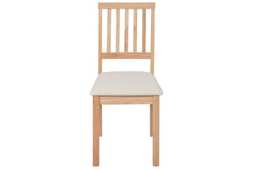 Set med 2 matstolar Orono - Ljus trä, beige - Möbler - Fåtölj & stolar - Matstol & köksstol