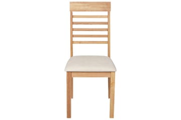 Set med 2 matstolar Ortley - Ljus trä, beige - Möbler - Fåtölj & stolar - Matstol & köksstol
