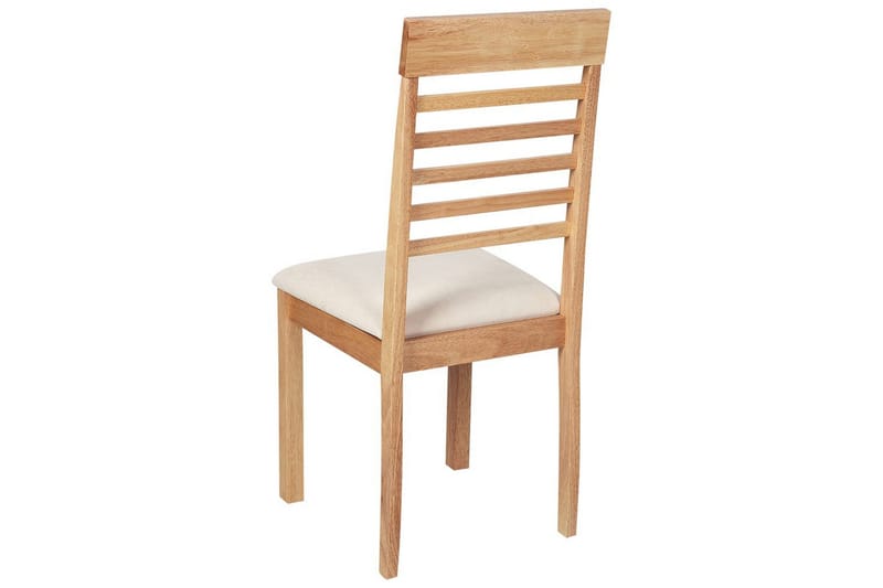 Set med 2 matstolar Ortley - Ljus trä, beige - Möbler - Fåtölj & stolar - Matstol & köksstol