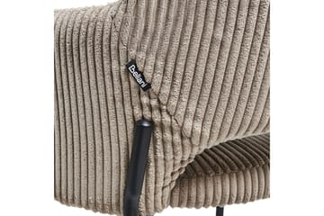 Set med 2 matstolar Raton - Beige, svart - Möbler - Fåtölj & stolar - Matstol & köksstol