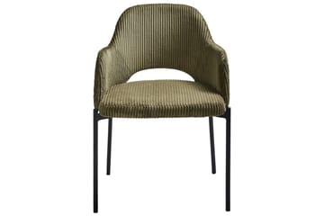 Set med 2 matstolar Raton - Grön, Svart - Möbler - Fåtölj & stolar - Matstol & köksstol