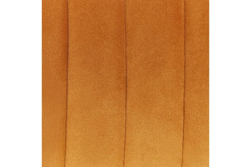 Set med 2 matstolar Sanilac - Orange, svart - Möbler - Fåtölj & stolar - Matstol & köksstol