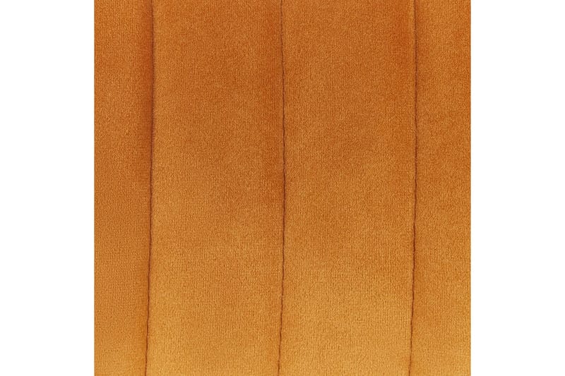 Set med 2 matstolar Sanilac - Orange, svart - Möbler - Fåtölj & stolar - Matstol & köksstol