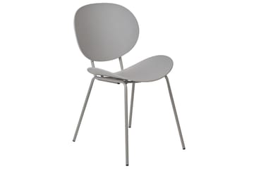Set med 2 matstolar Shonto - Grå - Möbler - Fåtölj & stolar - Matstol & köksstol