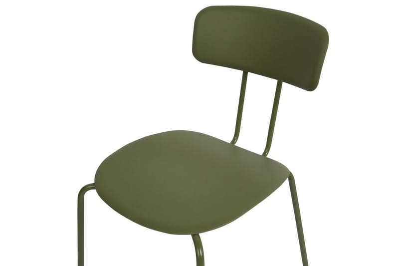 Set med 2 matstolar Sibley - Grön - Möbler - Fåtölj & stolar - Matstol & köksstol