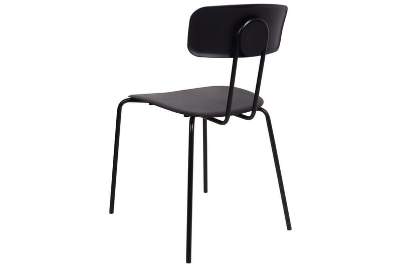 Set med 2 matstolar Sibley - Svart - Möbler - Fåtölj & stolar - Matstol & köksstol