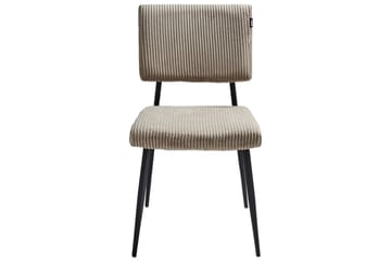 Set med 2 matstolar Sturgis - Beige, svart - Möbler - Fåtölj & stolar - Matstol & köksstol