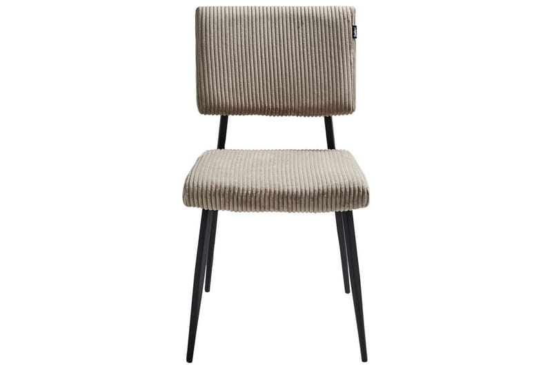Set med 2 matstolar Sturgis - Beige, svart - Möbler - Fåtölj & stolar - Matstol & köksstol