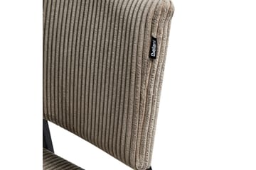 Set med 2 matstolar Sturgis - Beige, svart - Möbler - Fåtölj & stolar - Matstol & köksstol