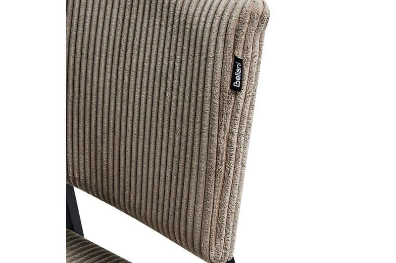 Set med 2 matstolar Sturgis - Beige, svart - Möbler - Fåtölj & stolar - Matstol & köksstol