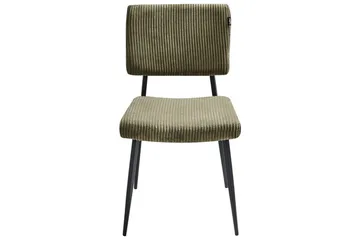 Set med 2 matstolar Sturgis - Grön, Svart - Möbler - Fåtölj & stolar - Matstol & köksstol