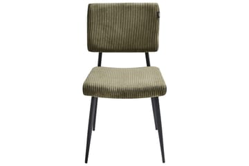 Set med 2 matstolar Sturgis - Grön, Svart - Möbler - Fåtölj & stolar - Matstol & köksstol